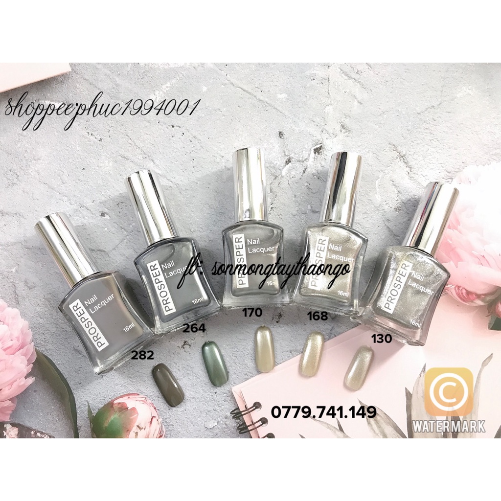 Sơn Móng Tay Prosper Silver 16ml