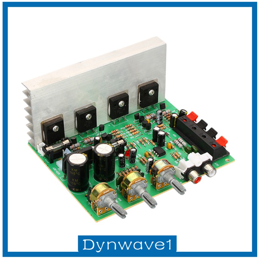 Mạch Khuếch Đại Loa Công Suất Cao Dynwave1) 80w + 80w Dx-206 4558 Op Amp Ac15-22V