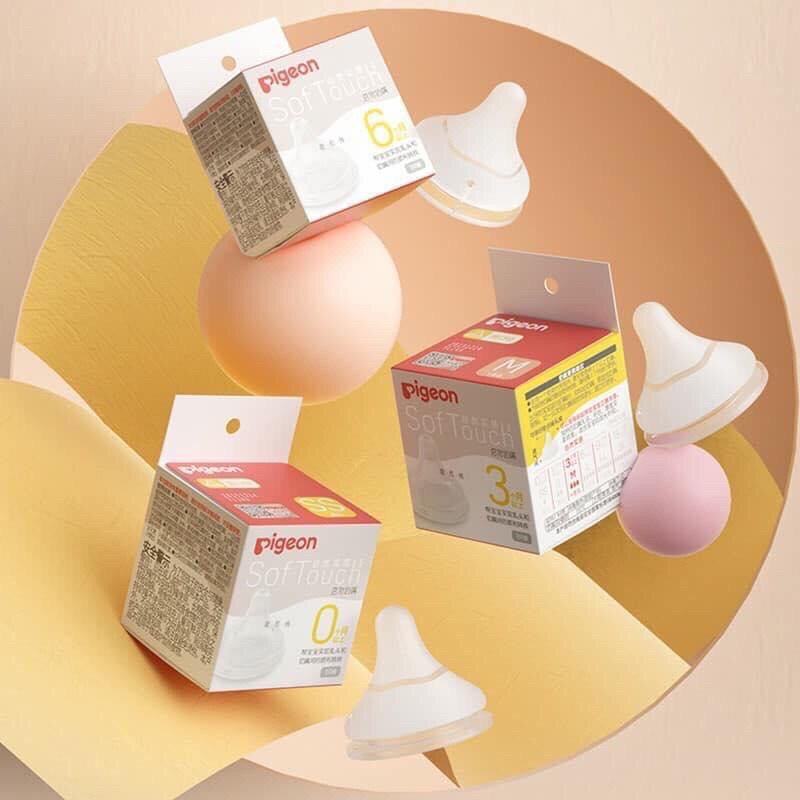 Núm Ti Pigeon PRO SofTouch Thế Hệ Thứ 3 siêu mềm