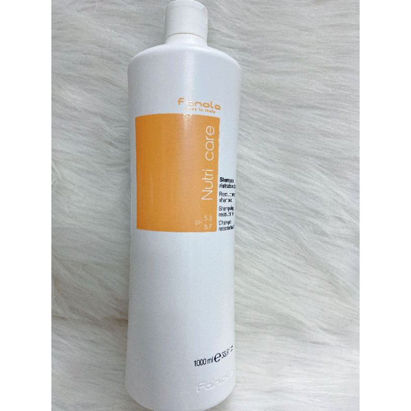 Dầu gội dưỡng tóc khô Restructuring shampoo (Fanola Nutricare) 1000ml