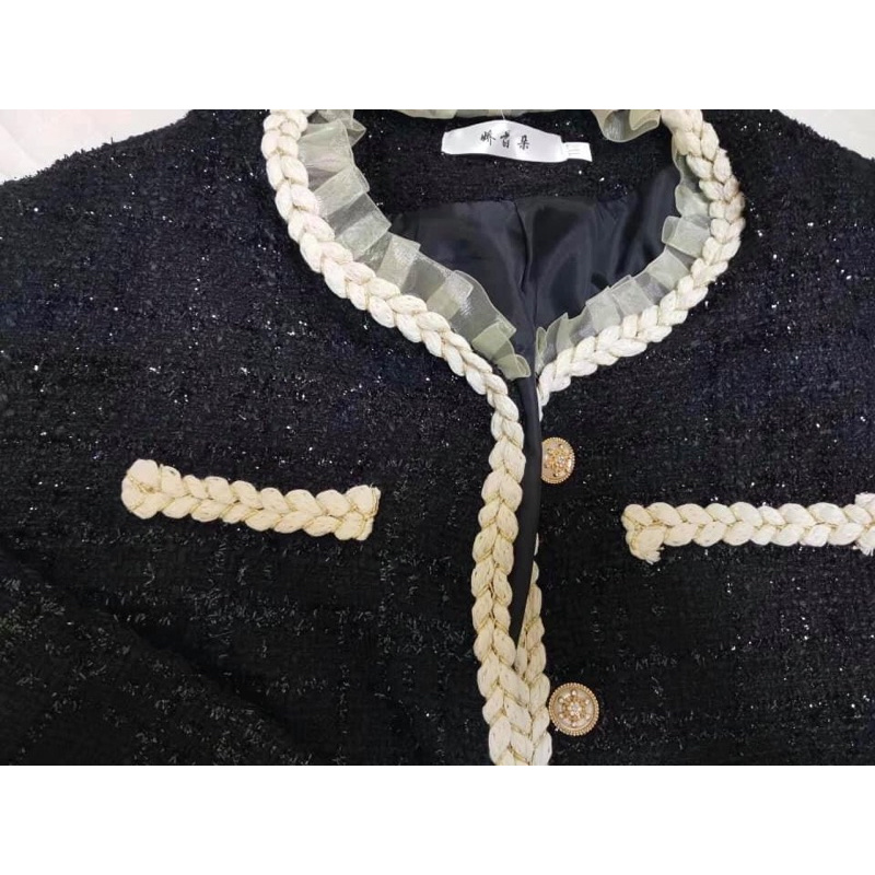 (Sẵn) Áo dạ tweed Quảng Châu loại 1 siêu đẹp | BigBuy360 - bigbuy360.vn