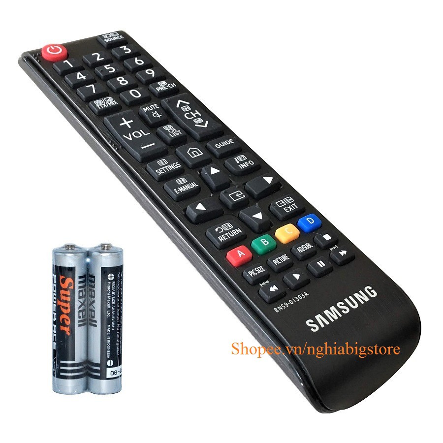 Remote Điều Khiển Tivi SAMSUNG, Internet Smart TV BN59-01303A