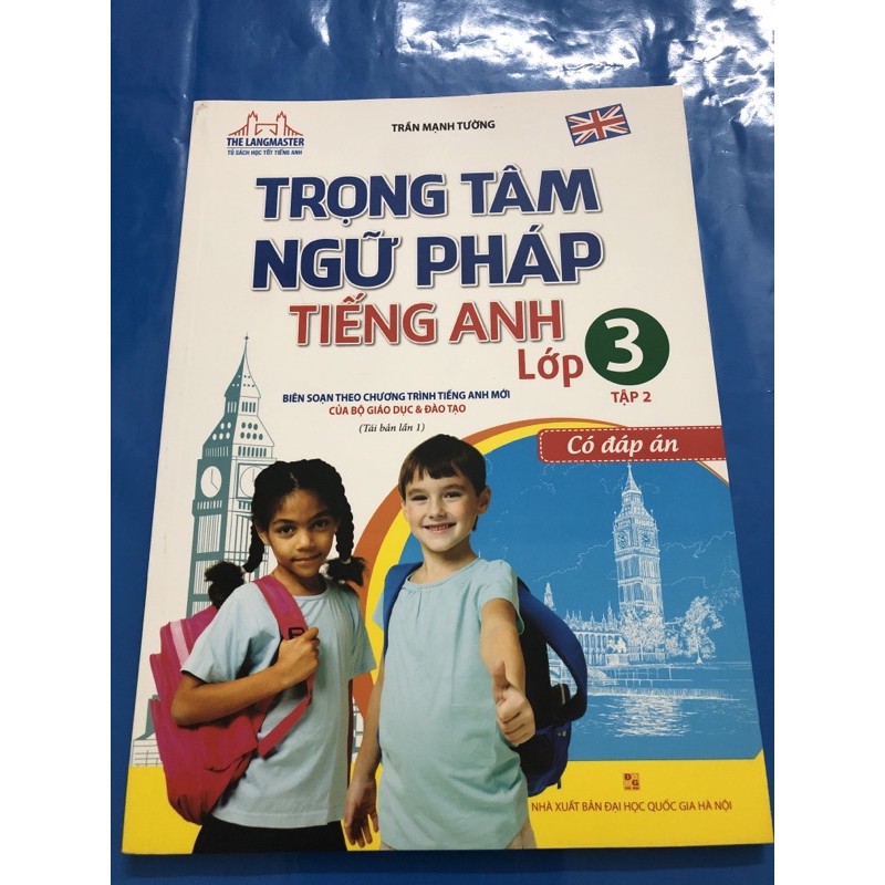 Sách - Trọng tâm ngữ pháp tiếng anh lớp 3 (Combo 2 tập)