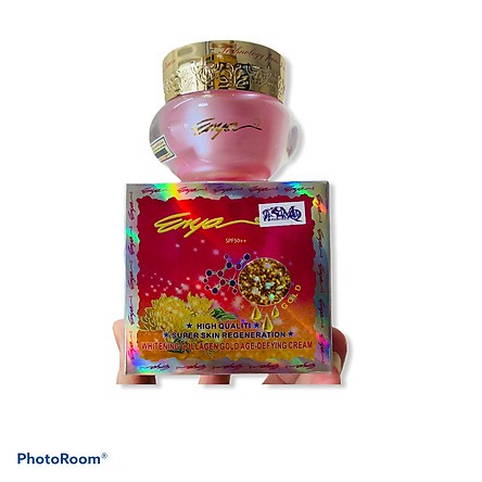 KEM ENYA VÀNG XOÁ THÂM NÁM - PHỤC HỒI DA 9 TRONG 1 - 25G - ENYA WHITENING COLLAGEN GOLD AGE-DEFYING CREAM