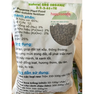PHÂN HỮU CƠ 3-2-2-65 túi 1KG