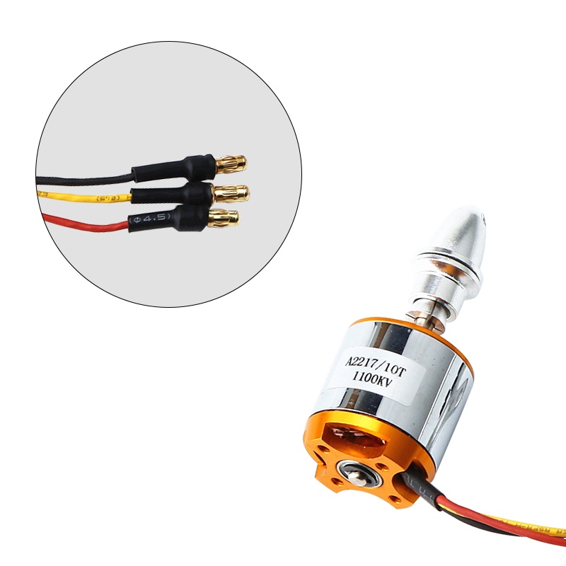 Động Cơ Không Chổi Than A2217 1250KV 1100KV 2300KV Cho Máy Bay Điều Khiển Từ Xa