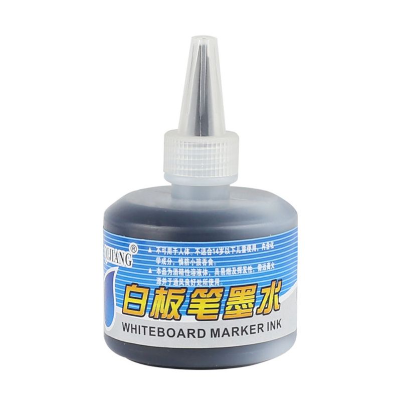 ✿ 1 Lọ 50ml Đựng Mực In Màu Trắng / Đen / Đỏ / Xanh Dương