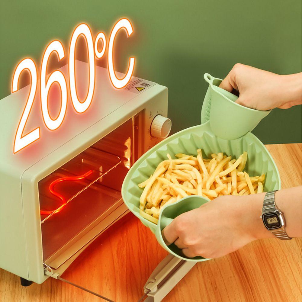 GOGOUP Giỏ Silicon Mềm Có Thể Gấp Gọn Dùng Để Nướng Bánh