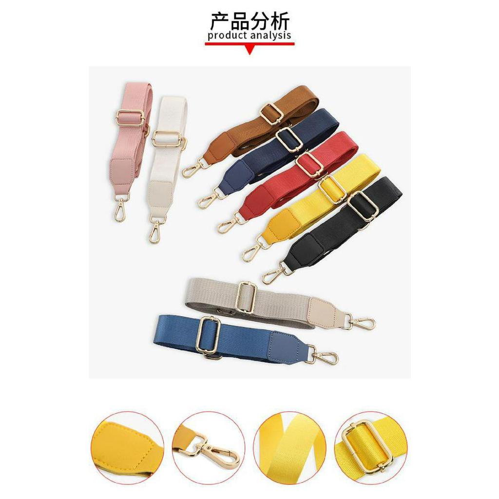 Dây đeo màu trơn thay thế cho túi xách