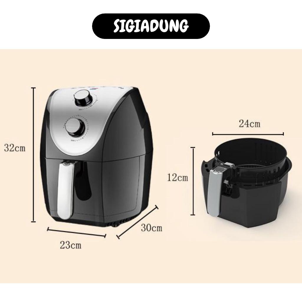 [SGD] Nồi Chiên Không Dầu - Nồi Chiên Không Dầu Sokany 8009 Dung Tích 4,8L (Bảo Hành) 9252
