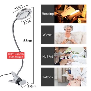 Đèn led mini kẹp bàn