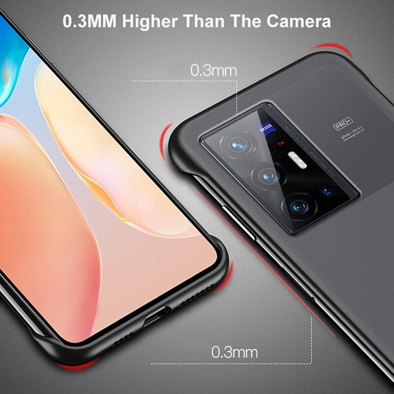 Ốp Điện Thoại pc Cứng Không Viền Cho vivo x80 x70 pro plus x50 x60 s12 s9 s10 iqoo 8 pro iqoo7 z5 vivo iqoo9pro