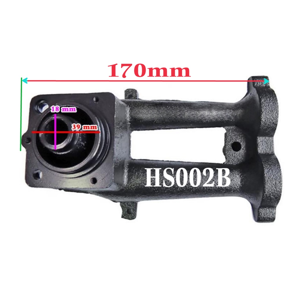 Họng Gang Bếp Gas Âm Đa Năng 002B