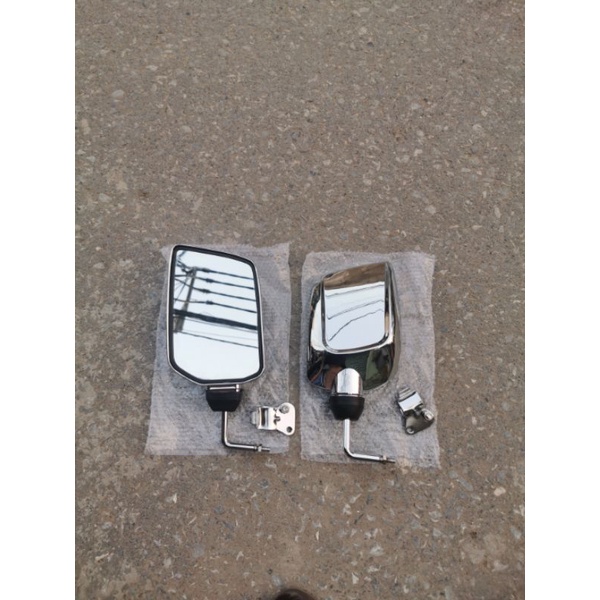 Gương chiếu hậu lắp thêm cho các xe tải, gương xóa điểm mù, gương mạ INOX CAO CẤP.