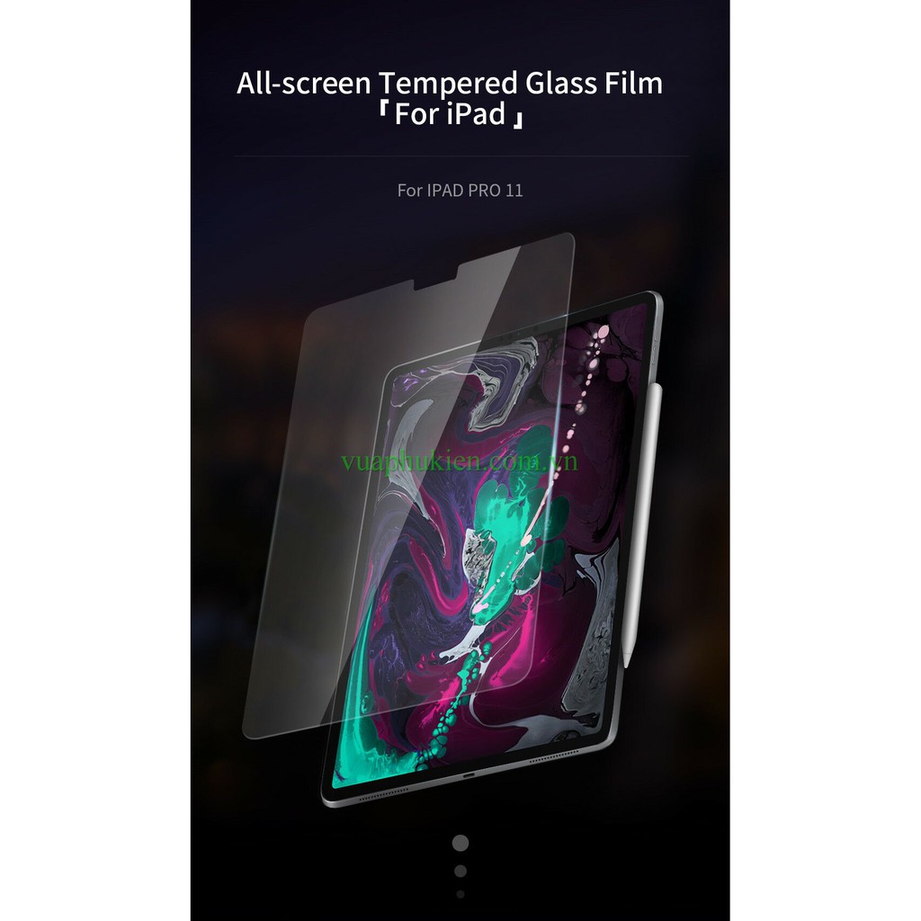 Kính cường lực Dux Ducis cho iPad Mini 4/5/6, iPad 10.2" Gen 7/8/Air 3 10.5/10.9", Pro 11/12.9 inch