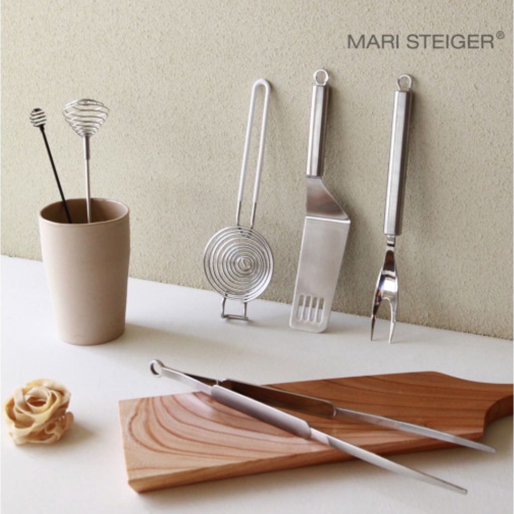 Bộ sưu tập MARI STEIGER Profi 304 Dòng Dụng cụ nấu ăn bằng thép không gỉ Máy quay bếp Máy đánh trứng Máy khuấy Lưỡi tách trứng