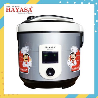 Nồi cơm điện lòng niêu dày dung tích 1.8l hayasa ha 186 tiết kiệm điện năng