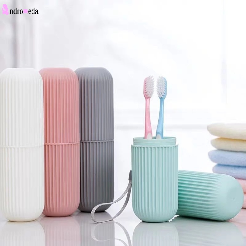 1 Giá Đỡ Bàn Chải Đánh Răng Bằng Nhựa Bền Chống Bụi Không Thấm Nước Cho Phòng Tắm