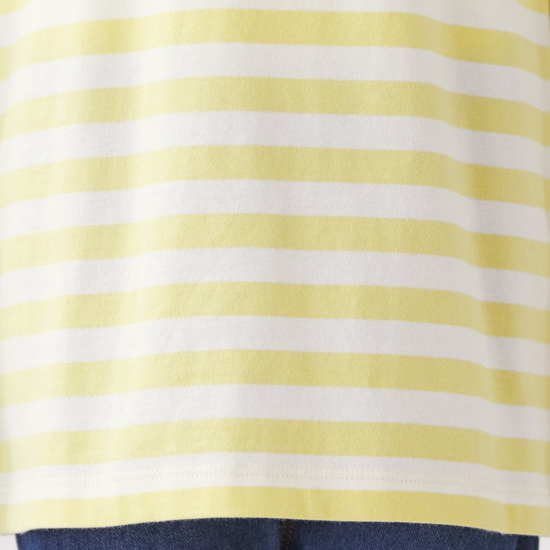 Muji Áo Thun Cotton Dài Tay - Trẻ Em