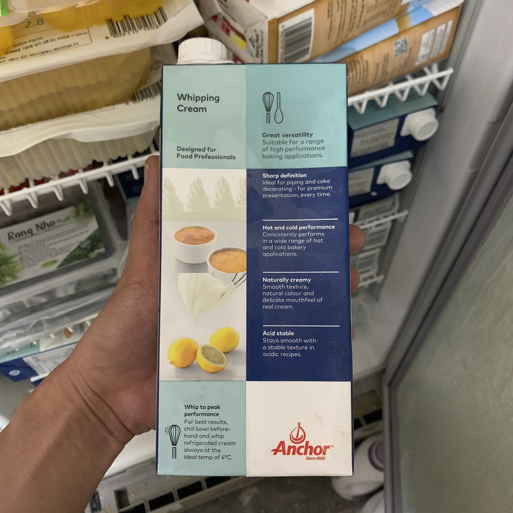 Kem Tươi Whipping Cream Hộp 1L