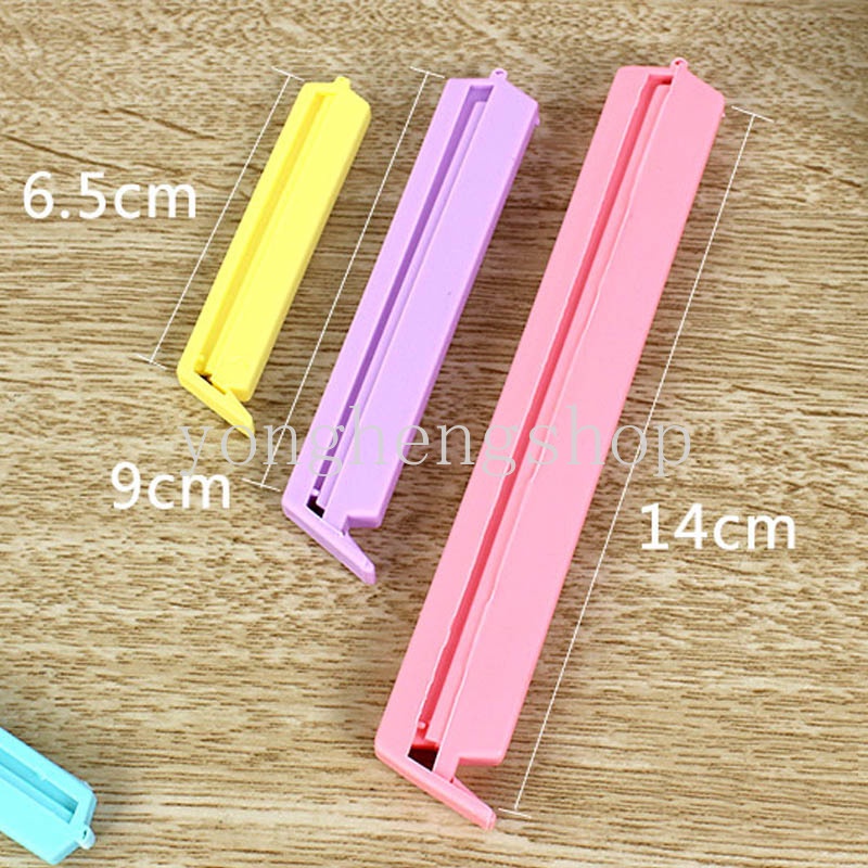 Set 12 Kẹp Miệng Túi Thực Phẩm 3 Kích Cỡ