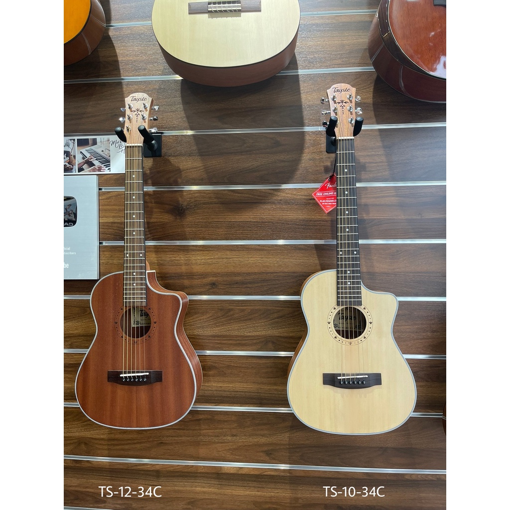 Guitar Acoustic - Size Mini 1/2 Dáng Khuyết - chính hãng Tayste