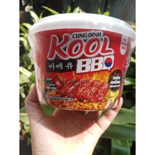 Thùng Mì trộn kool BBQ 105g x 12