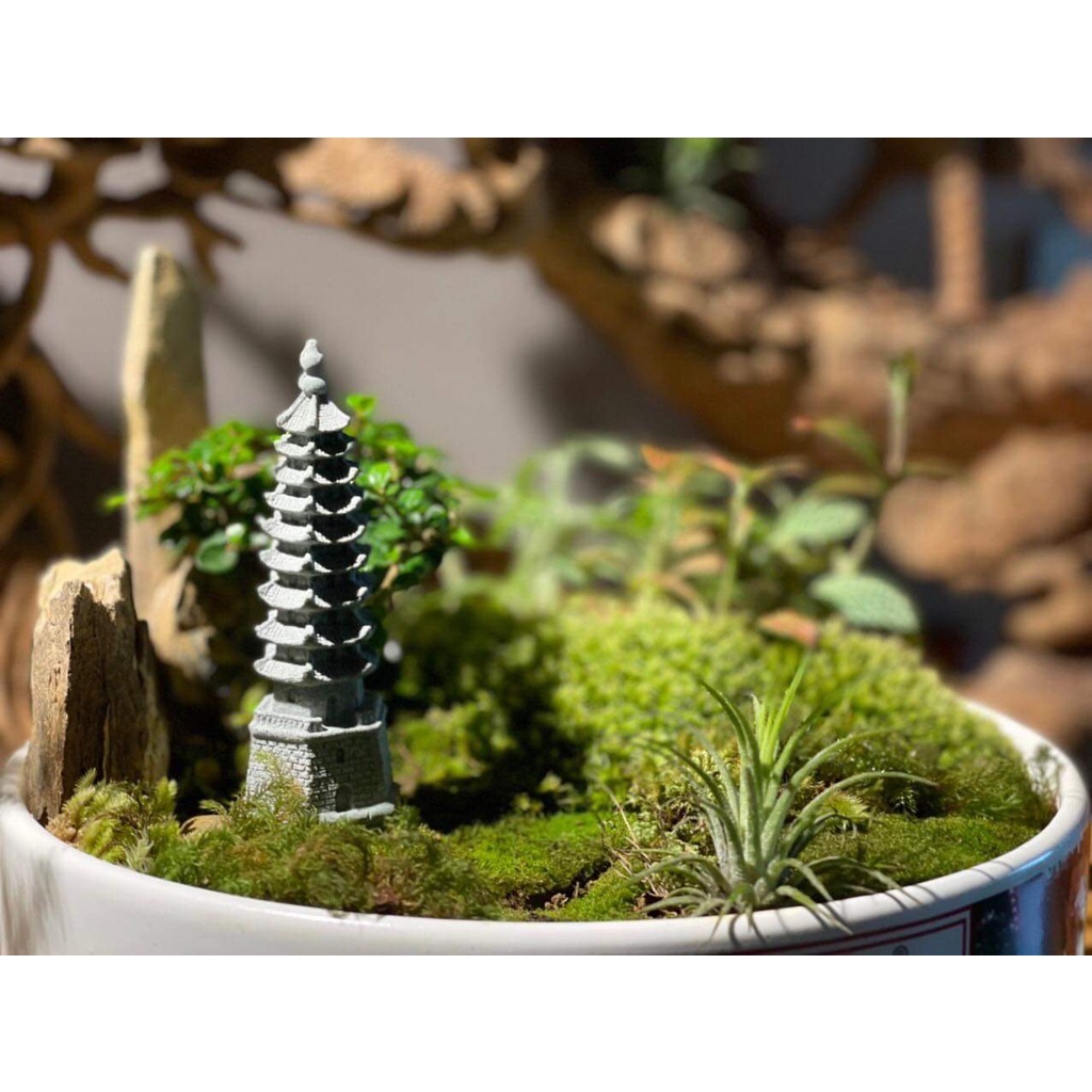 Mô Hình Tháp Chùa