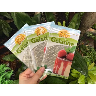 Gelatin hữu cơ (gói 12 lá)