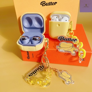 Vỏ Airpods Hàn Quốc KPOP BTBOYS Bơ Móc Khóa Airpods pro TPU Bìa Mềm Bangtan Boys Cho Apple Vỏ Tai nghe không dây