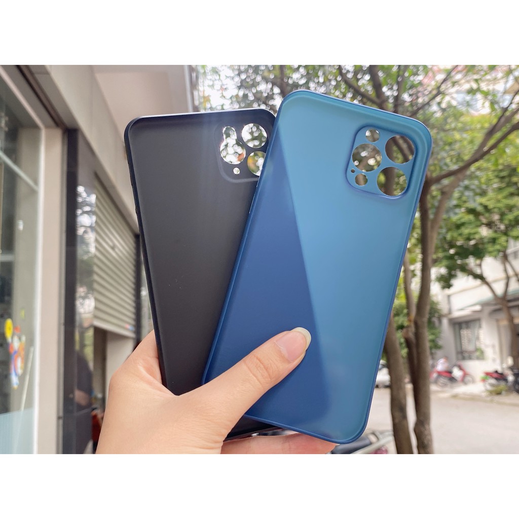 Ốp LỤA SIÊU MỎNG 0.3m - nhựa PP cao cấp - cho XsMax,12, 12Pro(6.1inch), 12Prm(6.7inch), 11promax