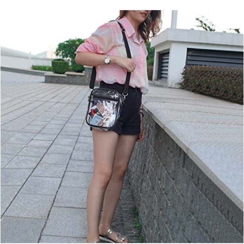 Túi đeo chéo nhựa PVC trong suốt hot nhất hiện nay