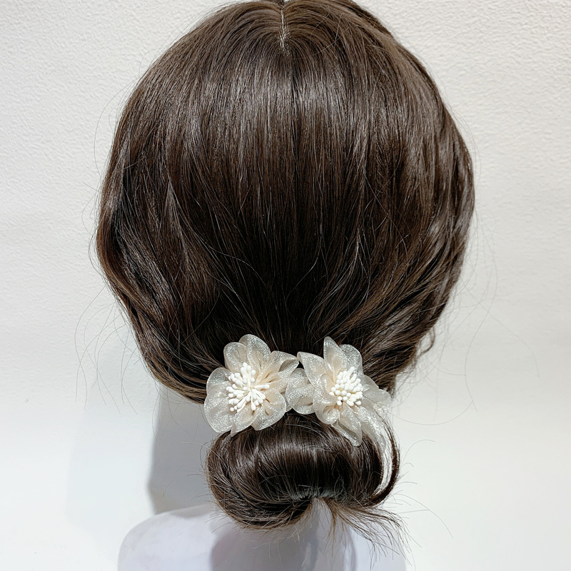 South Korea's New Small Fresh Hair Accessories Flower Plate Hair