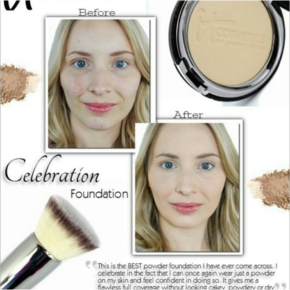 IT Cosmetics - Phấn Nền Dạng Nén Cao Cấp IT Cosmetics - Cosmetic Celebration Foundation 9g