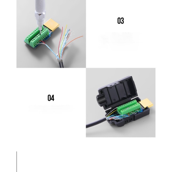 Đầu bấm cáp HDMI 2.0 UGREEN 80741 - Hàng phân phối chính hãng