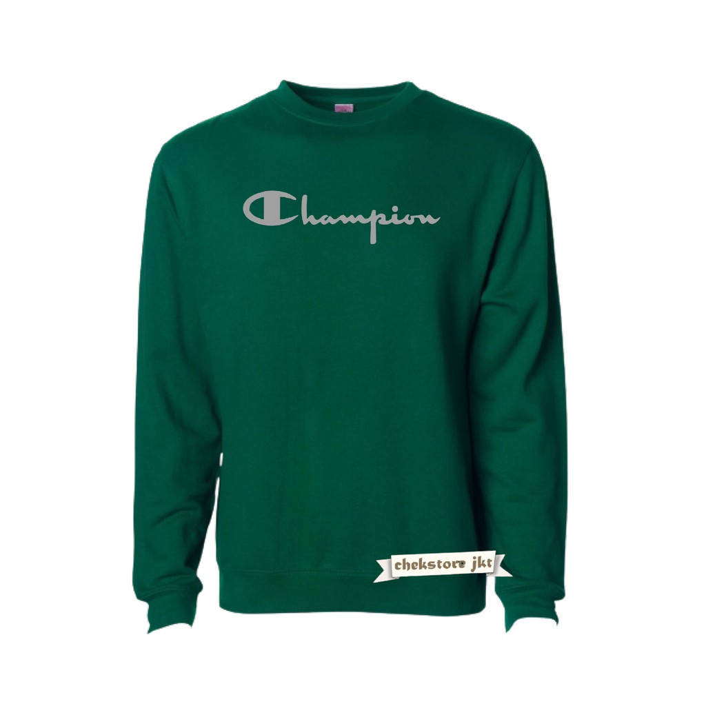 Áo Sweater In Logo Champion Thời Trang Cho Nam Nữ