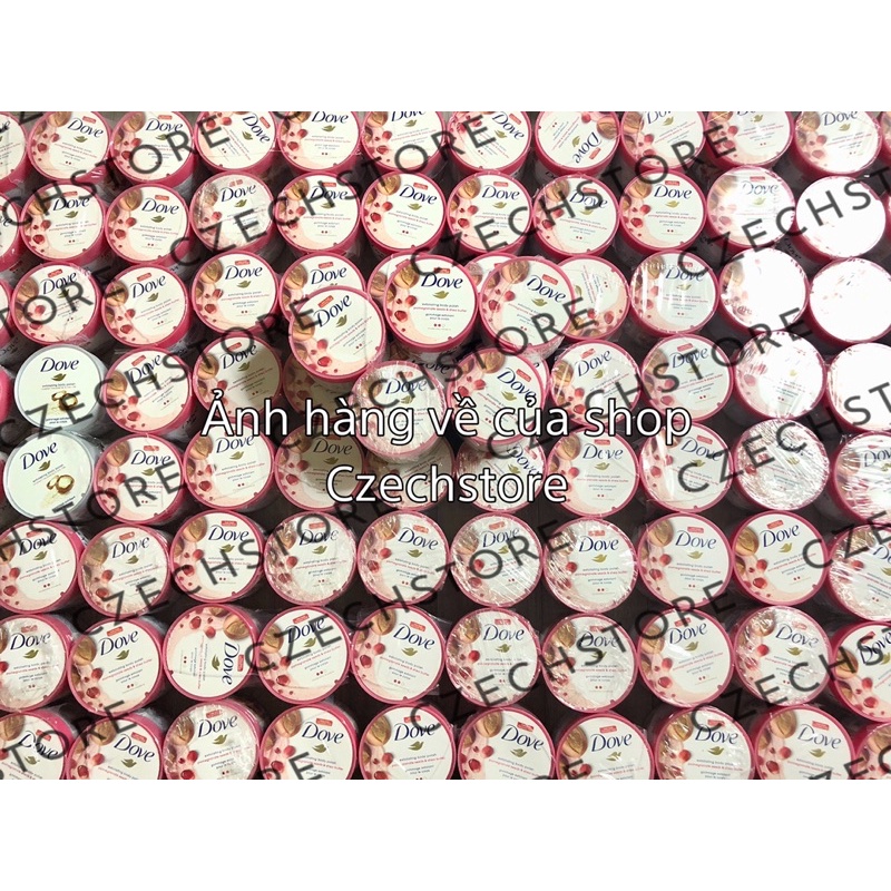 Tẩy da chết body Dove Exfoliating Body Polish đủ mùi(Lựu,maca, kiwi, oải hương) | BigBuy360 - bigbuy360.vn