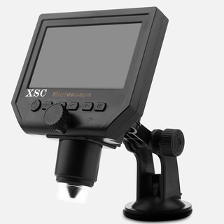 3C XSC G600 Portable 3.6MP 600x LCD Digital Microscope - EU PLUG BLACK 20