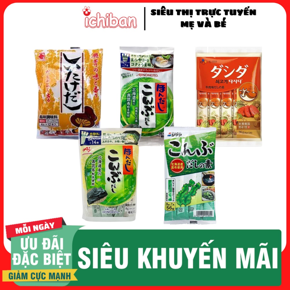 Hạt Nêm Cho Bé Ăn Dặm Nhật Bản