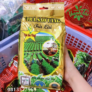 Trà Pha Trà Đá (Lài, Dứa, Sen) Sao Vàng Gói 350gr