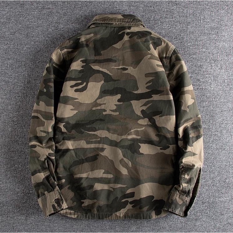 Áo sơ mi_khoác kaki CHYAF chiến thuật_dã ngoại