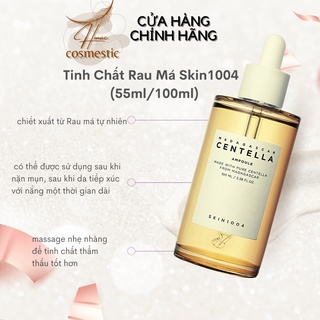 Tinh chất rau má skin1004 madagascar centella asiatica 100 ampoule serum skin1004