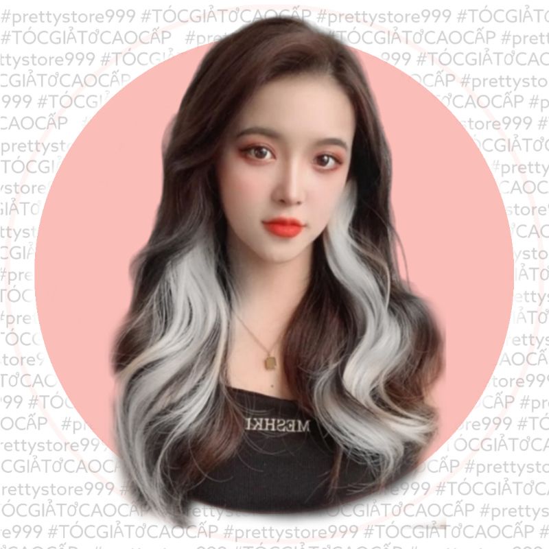 💕TÓC KẸP💕 TÓC KẸP PHÍM LINE XÁM CÁ TÍNH.