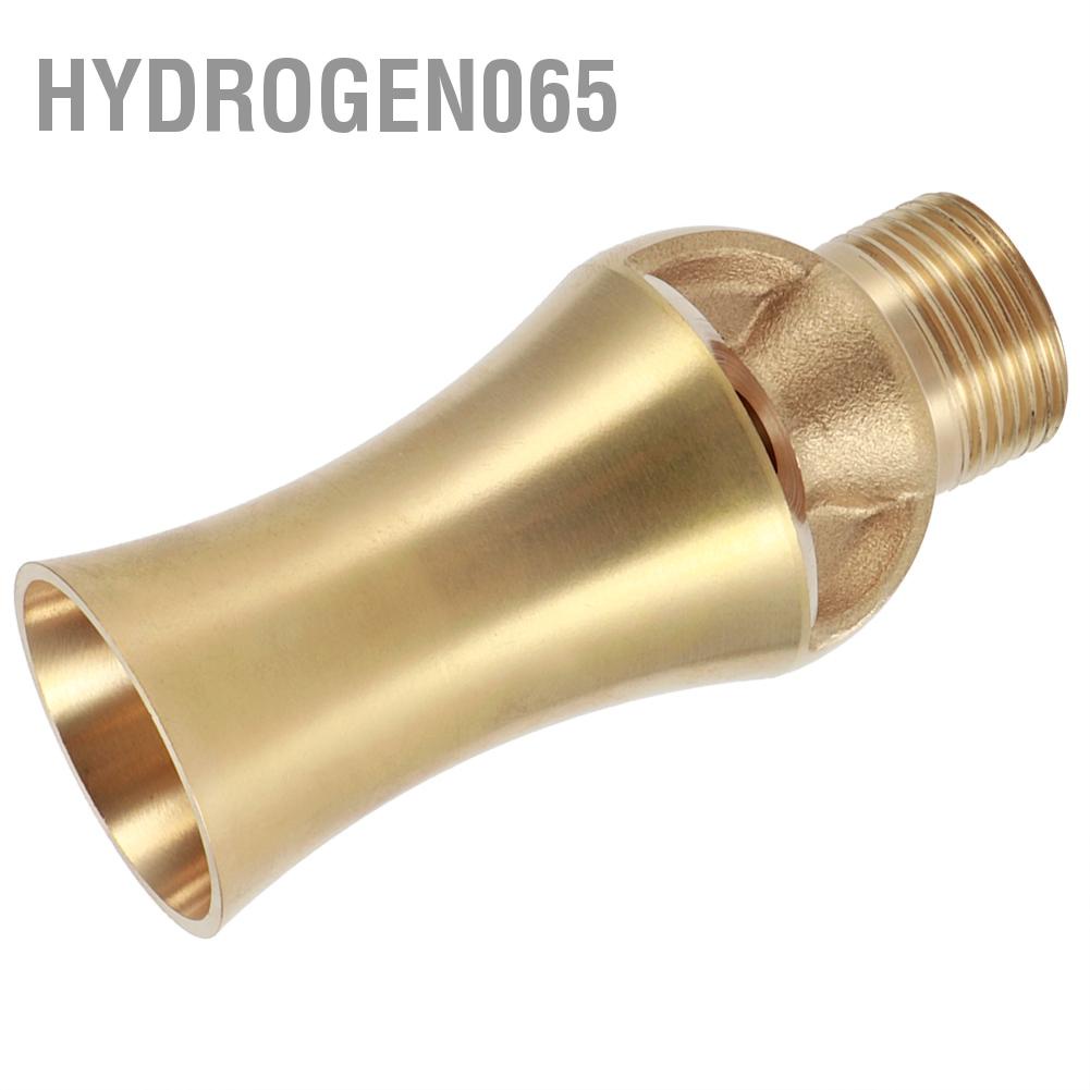 Hydrogen065 G1/2in Female Thread G3/4in Male Fountain Nozzle Sprinklers Landscaping Spray Head for Swimming Pool