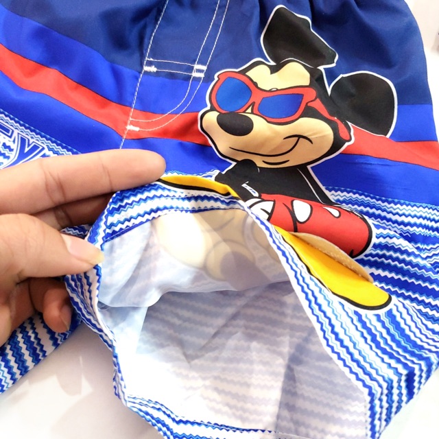 (hàng có sẵn) Bộ bơi Disney cho bé trai Sz 10-16kg Đồ bơi trẻ em hoạt hình (hàng xuất dư) SBBT57 Subin kids