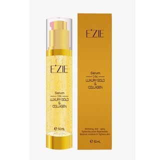 E'ZIE Serum dưỡng da cao cấp tinh chất vàng 24k & Collagen Ezie Luxury 50ml
