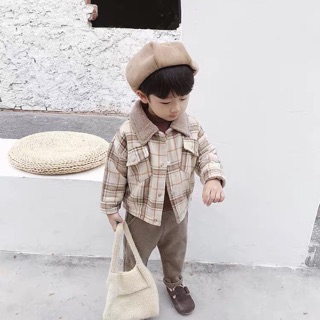 Áo dạ cổ lông QC loại 1
