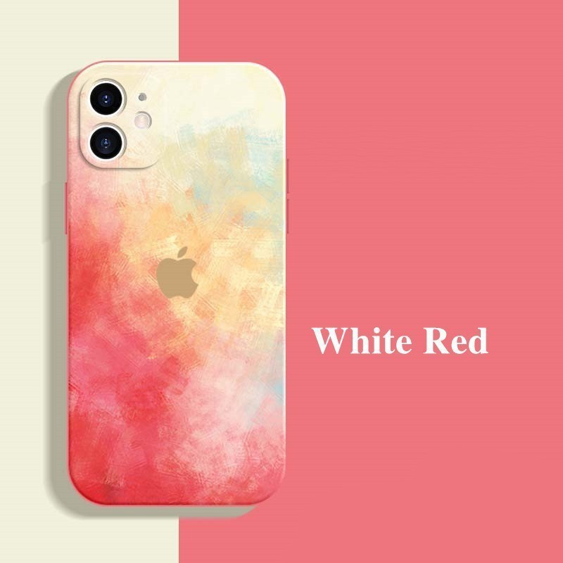 ỐP LƯNG IPHONE 12 VUÔNG MÀU NƯỚC SPLASH 12 PRO MAX 11 PRO MAX XS MAX 7 PLUS VIỀN VUÔNG LIKGUS NJOYSHOP | BigBuy360 - bigbuy360.vn