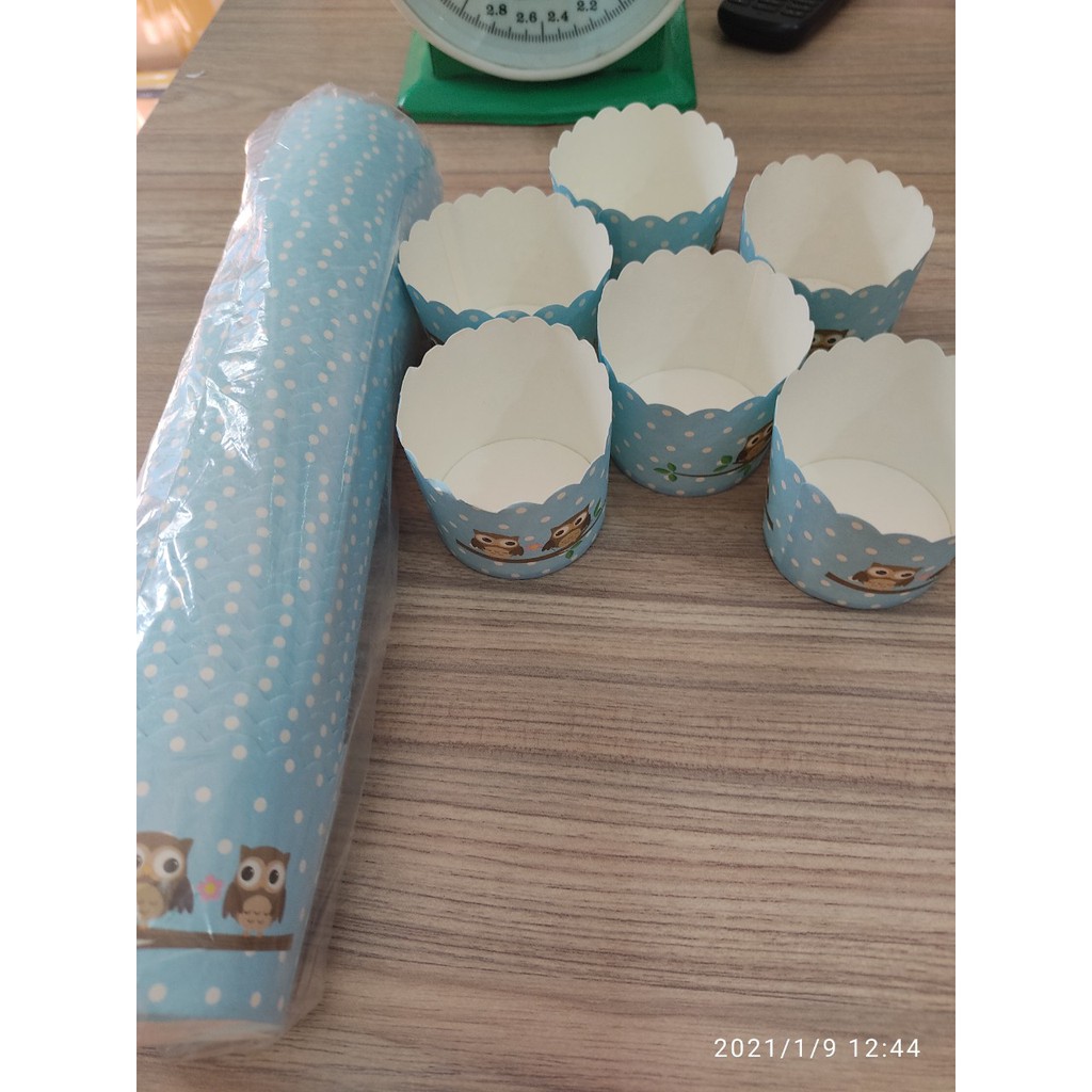 BỘ 50 - 100 LY CUPCAKE GIẤY NƯỚNG BÁNH NHỎ 6 CM