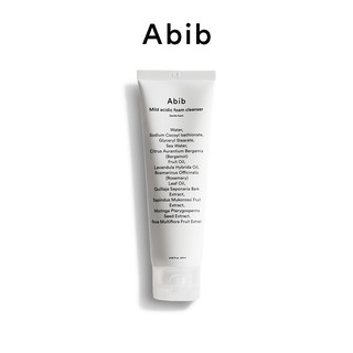 Sữa Rửa Mặt Tạo Bọt Abib Có Tính Axit Dịu Nhẹ Làm Sạch Da Mặt 120ml